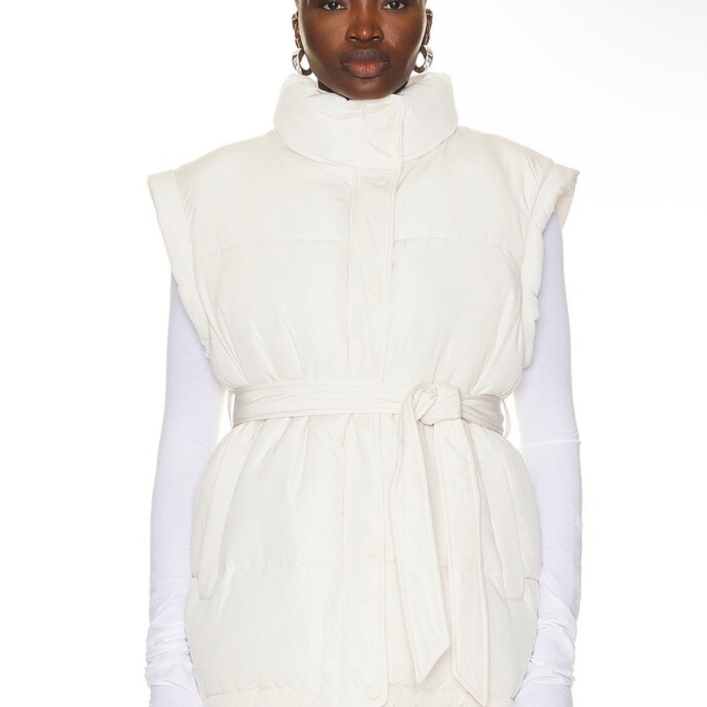 Nwot The Upside Chalet Oslo White Puffer Vest - S